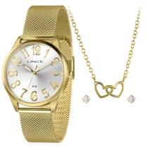 Relógio Lince Feminino Ref: Lrgh222L40 K0Das2Kx Dourado + Relógio Lince Feminino Ref: Lrgh222L40 K0Das2Kx Dourado +