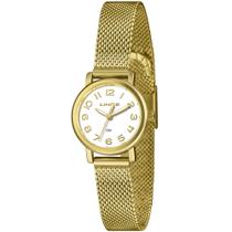 Relógio Lince Feminino Ref: Lrgh272l25 B2kx Casual Mesh Dourado