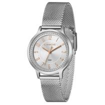 Relógio Lince Feminino Ref: Lrmh260l36 S2sx Casual Mesh Prateado