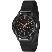 Relógio Lince Feminino Ref: Lrn4782l40 P1px Casual Mesh Black Relógio Lince Feminino Ref: Lrn4782l40 P1px Casual Mesh Black