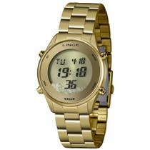Relógio Lince Feminino Ref: Sdg4638l Cxkx Digital Dourado