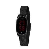 Relógio Lince Led Preto Feminino LDN4641L PXPX