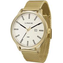 Relógio LINCE masculino dourado MRG4494L C1KX