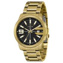 Relógio Lince Masculino Mrg4708L P2Kx Casual Dourado