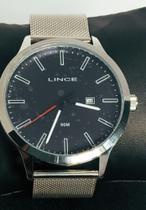Relógio lince masculino mrm4494l prata analógico