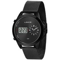 Relógio Lince Masculino Preto Digital Analogico Man4722L