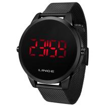 Relógio Lince Masculino Ref: Mdn4586l Pxpx Digital LED Black Relógio Lince Masculino Ref: Mdn4586l Pxpx Digital LED Black