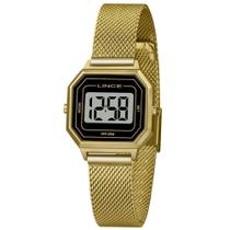 Relógio Lince SDPH127L BXKX DIGITAL Dourado Pulseira Estilo Esteira Relógio Lince SDPH127L BXKX DIGITAL Dourado Pulseira Estilo Esteira
