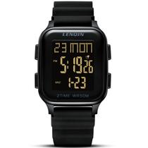 Relógio LN LENQIN Digital Ultra Thin Waterproof para homens