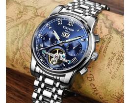 Relógio Luxuoso Masculino Original de pulso Esqueleto Auomático Turbilhão analógico Relógio Luxuoso Masculino Original de pulso Esqueleto Auomático Turbilhão analógico