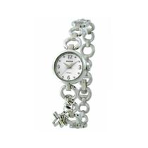 Relógio Magnum Feminino Ma28583N Mini Prateado Bracelete