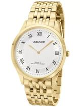 Relógio Magnum Ma21919h Dourado Super Fino