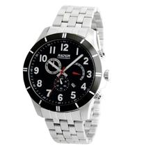 Relógio Magnum MA35253T Cronógrafo Preto Aço 45mm 100Metros Relógio Magnum MA35253T Cronógrafo Preto Aço 45mm 100Metros