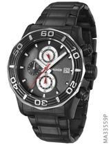 Relógio Magnum Masculino Cronógrafo MA33559P Pulseira de Aço