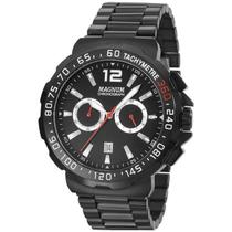 Relógio MAGNUM masculino cronógrafo preto MA33657P