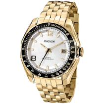 Relógio Magnum Masculino Dourado Analógico MA32176H Clássico Relógio Magnum Masculino Dourado Analógico MA32176H Clássico