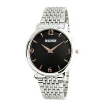 Relógio Magnum Masculino Ref: Ma21624t Slim Prateado