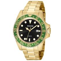 Relógio Magnum Masculino Ref: Ma32934p Casual Dourado