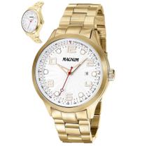 Relógio Magnum Masculino Ref: Ma35146h Casual Dourado