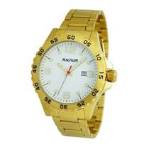 Relógio Magnum Masculino Ref: Ma35164h Casual Dourado