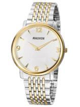 Relógio Magnum Masculino Slim Misto Social Ma21624b Aço Relógio Magnum Masculino Slim Misto Social Ma21624b Aço