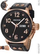 Relógio Magnum Sports Masculino MA32783P Pulseira de Couro