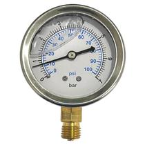 Relógio Manômetro de Pressão até 100psi / 7bar