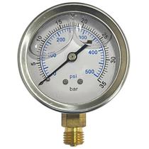 Relógio Manômetro de Pressão até 500psi / 35bar Relógio Manômetro de Pressão até 500psi / 35bar