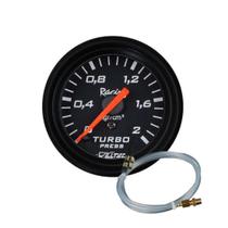 Relógio Manômetro Pressão Turbo 0-2Kg + Kit Instalação P Relógio Manômetro Pressão Turbo 0-2Kg + Kit Instalação P