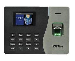 Relogio Marcador Biometrico Zkteco K14 - Preto/Cinza