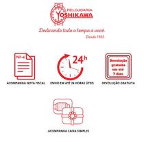 Relógio Marinu's Feminino Analógico Prateado Resistente Água