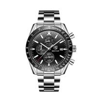 Relógio Masculino 30M À Prova D'água Militar Cronógrafo Quartzo BENYAR Marca De Luxo Pulseira De