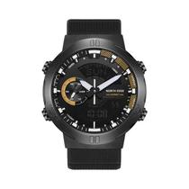Relógio Masculino À Prova d'Água Com Pulseira De Silicone NORTH EDGE HORNET, Display Duplo, Hora Relógio Masculino À Prova d'Água Com Pulseira De Silicone NORTH EDGE HORNET, Display Duplo, Hora