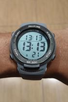 Relógio Masculino a Prova D'água Digital Preto Pallyjane Esportivo WR30M