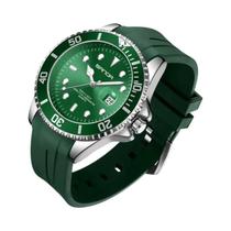 Relógio Masculino À Prova D'Água Quartz SANDA Com Design De Anel Externo Rotativo E Noctilucente