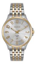 Relógio Masculino Aço Numeração Completa Bicolor44299gpsvba3 Prateado Dourado Prata Relógio Masculino Aço Numeração Completa Bicolor44299gpsvba3 Prateado Dourado Prata