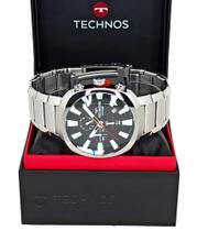 Relógio Masculino Aço Prateado Technos Skymaster Original JS15AWS/1P