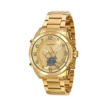 Relógio Masculino Anadigi Moda Dourado - Mondaine