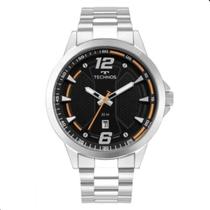 Relógio Masculino Analógico Caixa e Pulseira Em Aço Technos 2117LDR/1P Relógio Masculino Analógico Caixa e Pulseira Em Aço Technos 2117LDR/1P