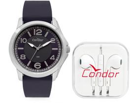 Relógio Masculino Analógico Condor COPC21AECI/K5A - Azul com Acessório