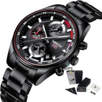 Relógio Masculino Analógico Cronógrafo Funcional Nibosi 2375 Relógio Masculino Analógico Cronógrafo Funcional Nibosi 2375