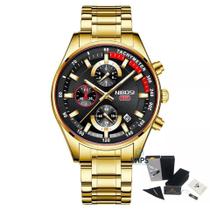 Relógio Masculino Analógico Cronógrafo Funcional Nibosi 2375 Relógio Masculino Analógico Cronógrafo Funcional Nibosi 2375