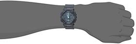Relógio masculino analógico-digital G-Shock GA-100C-8ACR, cinza