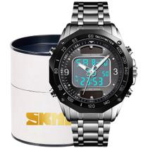 Relógio masculino analógico digital moda social elegante - Skmei