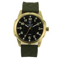 Relógio Masculino Analógico Tuguir Infinity 23-2236 Resistente à água 5 ATM Verde Caixa em Aço Dourado Pulseira de Silicone Visor Cristal Mineral Relógio Masculino Analógico Tuguir Infinity 23-2236 Resistente à água 5 ATM Verde Caixa em Aço Dourado Pulseira de Silicone Visor Cristal Mineral