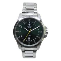Relógio Masculino Analógico Tuguir Infinity 6117H Resistente à água 5 ATM Verde Caixa em Aço Prata Pulseira de Aço Visor Cristal Mineral Redondo Relógio Masculino Analógico Tuguir Infinity 6117H Resistente à água 5 ATM Verde Caixa em Aço Prata Pulseira de Aço Visor Cristal Mineral Redondo