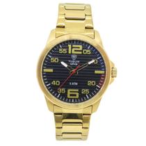 Relógio Masculino Analógico Tuguir Infinity 9169A Resistente à água 5 ATM Preto Caixa em Aço Dourado Pulseira de Aço Visor Cristal Mineral Redondo Relógio Masculino Analógico Tuguir Infinity 9169A Resistente à água 5 ATM Preto Caixa em Aço Dourado Pulseira de Aço Visor Cristal Mineral Redondo