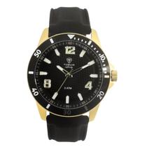 Relógio Masculino Analógico Tuguir Infinity 9169B Resistente à água 5 ATM Preto Caixa em Aço Dourado Pulseira de Silicone Visor Cristal Mineral Relógio Masculino Analógico Tuguir Infinity 9169B Resistente à água 5 ATM Preto Caixa em Aço Dourado Pulseira de Silicone Visor Cristal Mineral