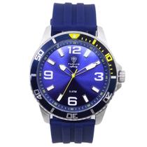Relógio Masculino Analógico Tuguir Infinity 9169C Resistente à água 5 ATM Azul Caixa em Aço Prata Pulseira de Silicone Visor Cristal Mineral Redondo Relógio Masculino Analógico Tuguir Infinity 9169C Resistente à água 5 ATM Azul Caixa em Aço Prata Pulseira de Silicone Visor Cristal Mineral Redondo