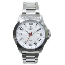 Relógio Masculino Analógico Tuguir Infinity 9169D Resistente à água 5 ATM Branco Caixa em Aço Prata Pulseira de Aço Visor Cristal Mineral Redondo Relógio Masculino Analógico Tuguir Infinity 9169D Resistente à água 5 ATM Branco Caixa em Aço Prata Pulseira de Aço Visor Cristal Mineral Redondo